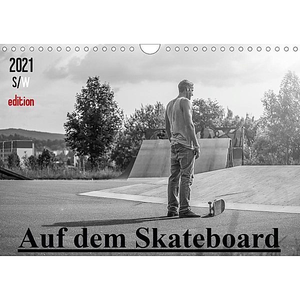 Auf dem Skateboard (Wandkalender 2021 DIN A4 quer), Michael Wenk