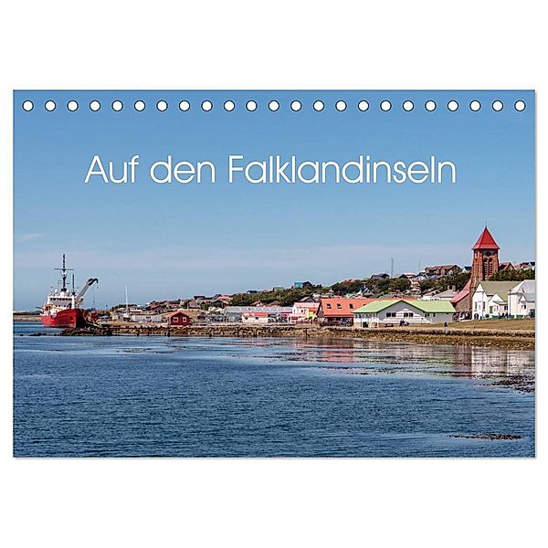 Auf den Falklandinseln (Tischkalender 2025 DIN A5 quer), CALVENDO Monatskalender, Calvendo, Berlin, Andreas Schön
