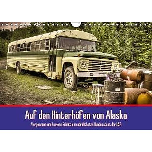 Auf den Hinterhöfen von Alaska / AT-Version (Wandkalender 2015 DIN A4 quer), Marcel Wenk