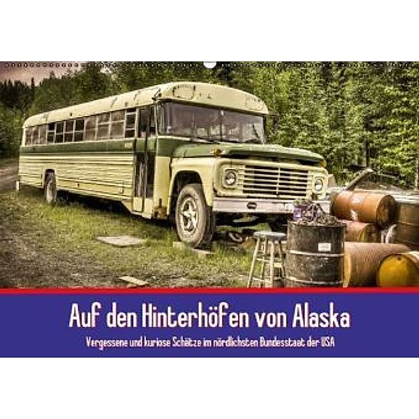Auf den Hinterhöfen von Alaska / CH-Version (Wandkalender 2016 DIN A2 quer), Marcel Wenk