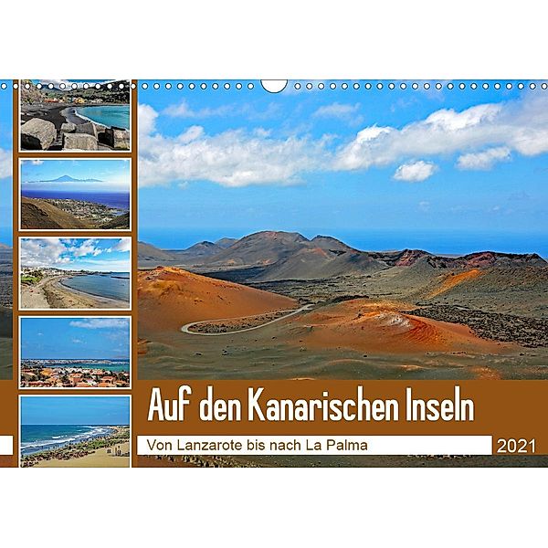 Auf den Kanarischen Inseln (Wandkalender 2021 DIN A3 quer), Klaus Eppele