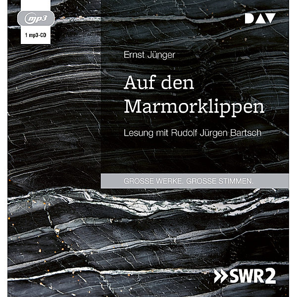 Auf den Marmorklippen,1 Audio-CD, 1 MP3, Ernst Jünger