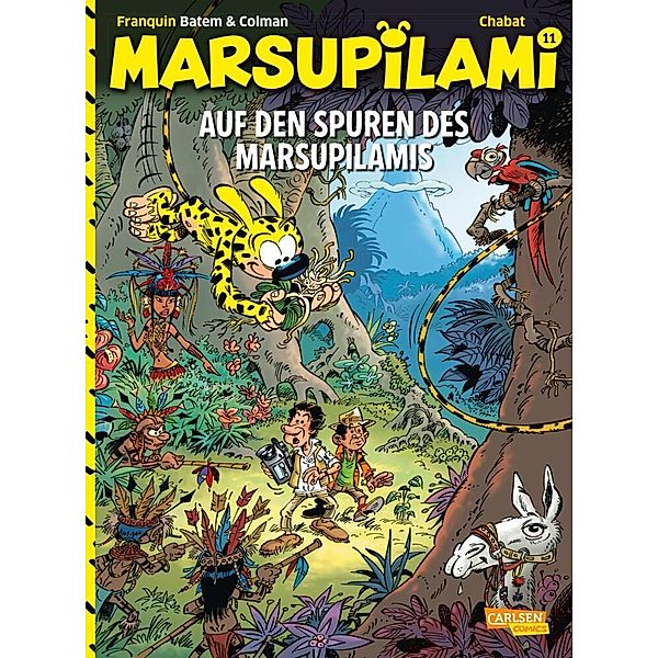 Auf den Spuren des Marsupilamis / Marsupilami Bd.11, André Franquin, Stéphan Colman, Alain Chabat