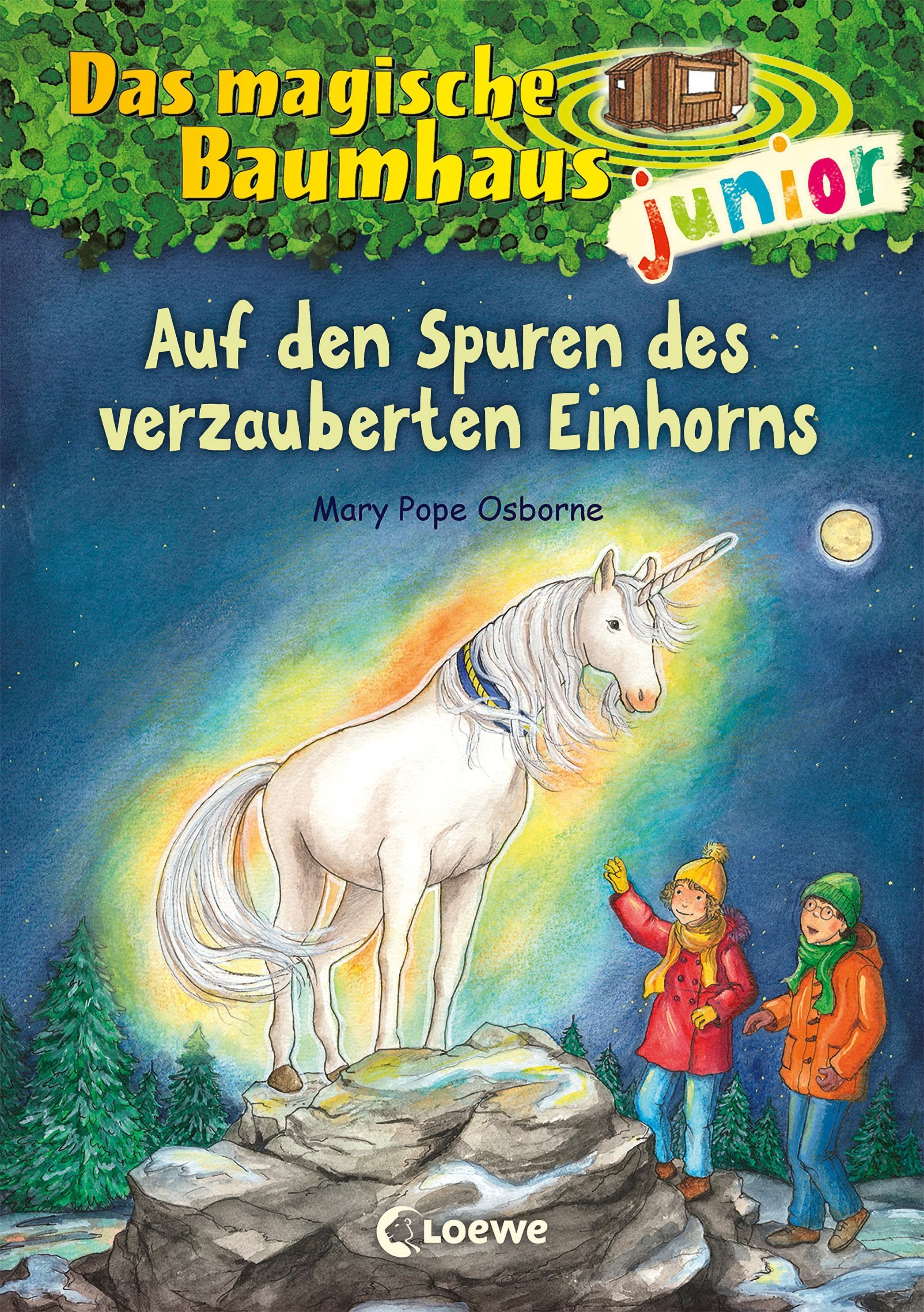Auf den Spuren des verzauberten Einhorns Das magische Baumhaus junior Bd.33  Buch