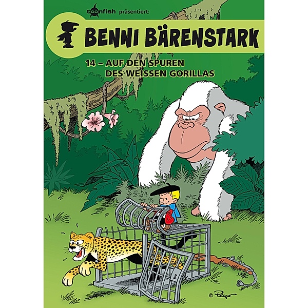 Auf den Spuren des weißen Gorillas / Benni Bärenstark Bd.14, Peyo, Thierry Culliford, Luc Parthoens