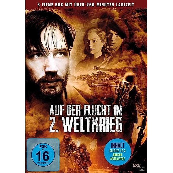 Auf der Flucht im 2.Weltkrieg Box-Edition Uncut Edition, Damian Lewis, Richard Burton