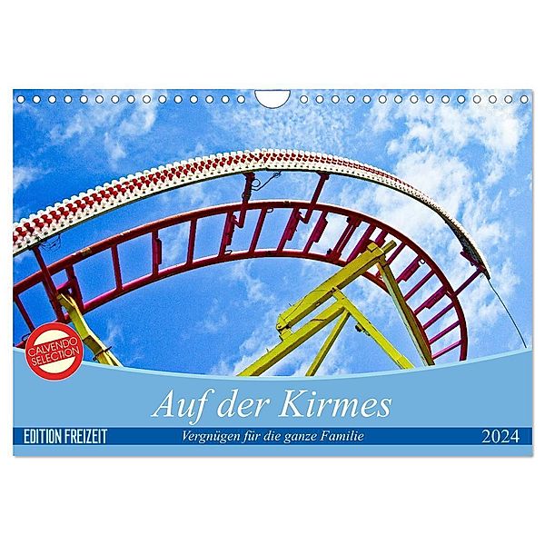 Auf der Kirmes (Wandkalender 2024 DIN A4 quer), CALVENDO Monatskalender, Norbert J. Sülzner