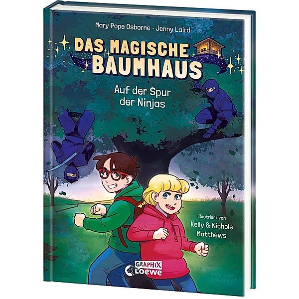 Auf der Spur der Ninjas / Das magische Baumhaus - Comics Bd.5, Mary Pope Osborne, Jenny Laird