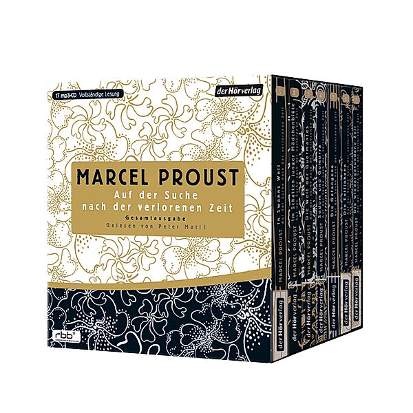Auf der Suche nach der verlorenen Zeit,17 Audio-CD, 17 MP3, Marcel Proust