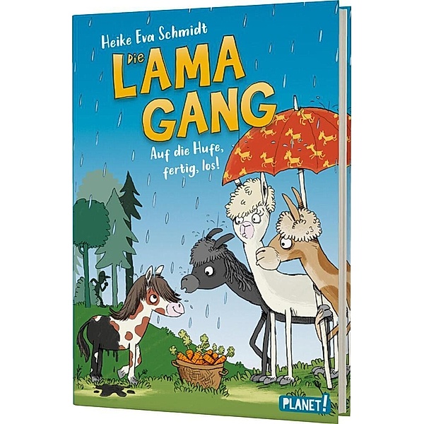Auf die Hufe, fertig los! / Die Lama-Gang. Mit Herz & Spucke Bd.4, Heike Eva Schmidt