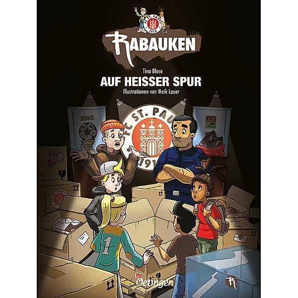 Auf heisser Spur / FC St. Pauli Rabauken Bd.3, Tina Blase