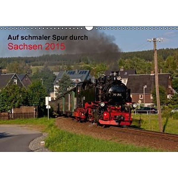 Auf schmaler Spur durch Sachsen 2015 (Wandkalender 2015 DIN A3 quer), Sascha Duwe