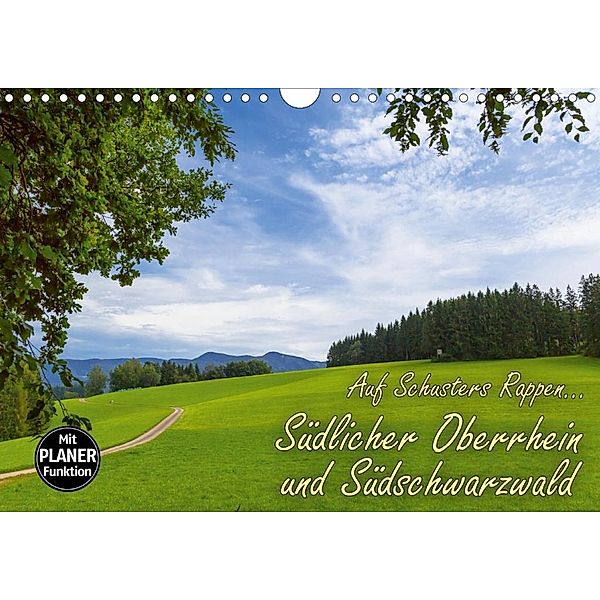 Auf Schusters Rappen... Südlicher Oberrhein und Südschwarzwald (Wandkalender 2020 DIN A4 quer), Jörg Sobottka