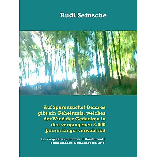 Auf Spurensuche! Denn es gibt ein Geheimnis, welches der Wind der Gedanken in den vergangenen 2.000 Jahren längst verweht hat / Ein ewiges Evangelium Bd.8, Rudi Seinsche