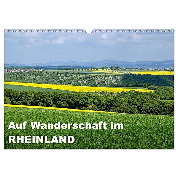 Auf Wanderschaft im Rheinland (Wandkalender 2024 DIN A3 quer), CALVENDO Monatskalender, www.frankolor.de, Frank Brehm