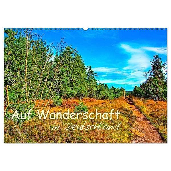 Auf Wanderschaft in Deutschland (Wandkalender 2024 DIN A2 quer), CALVENDO Monatskalender, Lost Plastron Pictures