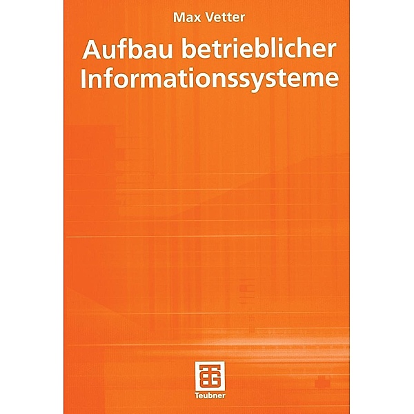 Aufbau betrieblicher Informationssysteme / XLeitfäden der Informatik, Max Vetter