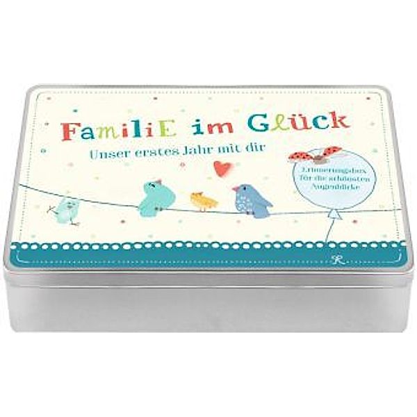 Aufbewahrungsbox - Familie im Glück - Unser erstes Jahr mit dir