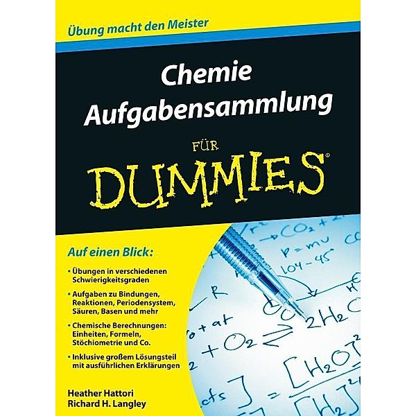 Aufgabensammlung Chemie für Dummies / ...für Dummies, Heather Hattori, Richard Langley