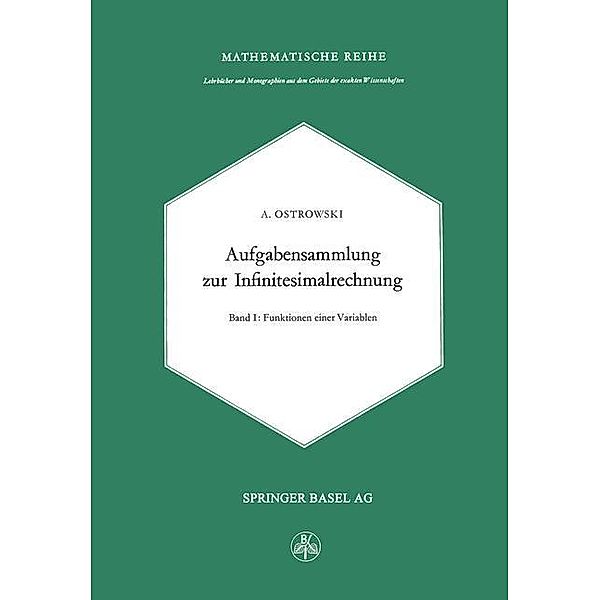 Aufgabensammlung zur Infinitesimalrechnung, Alexander M. Ostrowski