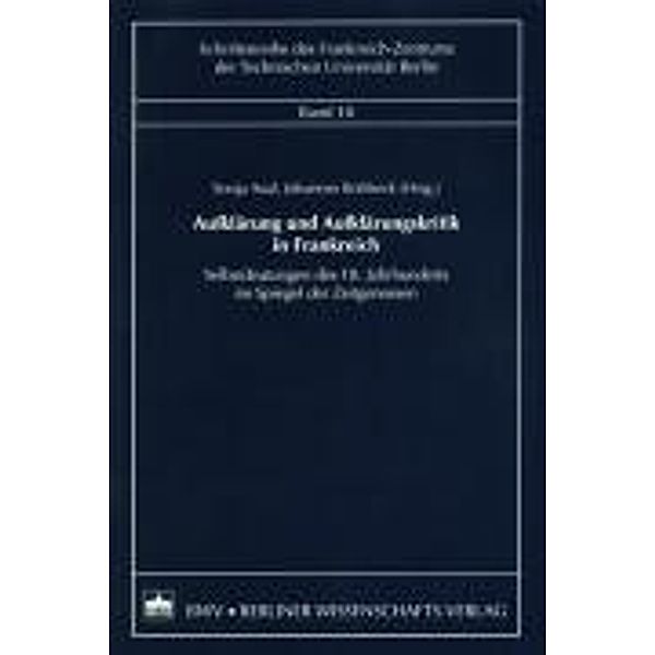 Aufklärung und Aufklärungskritik in Frankreich, Sonja Asal, Johannes Rohbeck