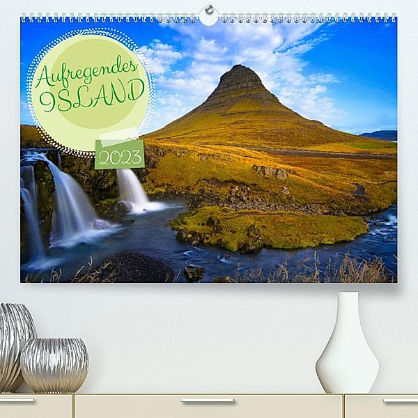 Aufregendes Island (Premium, hochwertiger DIN A2 Wandkalender 2023, Kunstdruck in Hochglanz), Heiko Taubenrauch