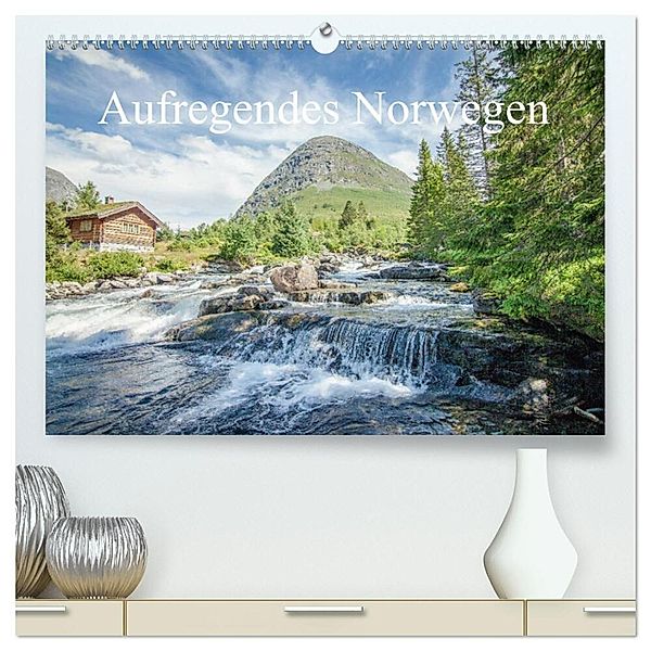 Aufregendes Norwegen (hochwertiger Premium Wandkalender 2024 DIN A2 quer), Kunstdruck in Hochglanz, Philipp Blaschke
