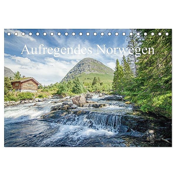Aufregendes Norwegen (Tischkalender 2024 DIN A5 quer), CALVENDO Monatskalender, Philipp Blaschke