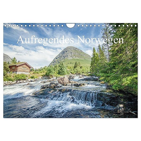 Aufregendes Norwegen (Wandkalender 2024 DIN A4 quer), CALVENDO Monatskalender, Philipp Blaschke