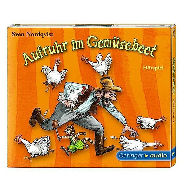 Aufruhr im Gemüsebeet, 1 Audio-CD, Sven Nordqvist