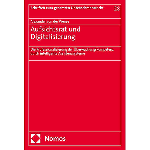 Aufsichtsrat und Digitalisierung, Alexander von der Wense