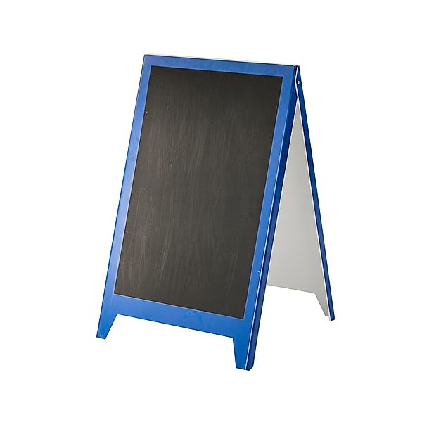 Aufsteller Tafel Blau