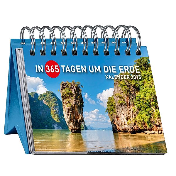 Aufstellkalender In 365 Tagen um die Erde 2015