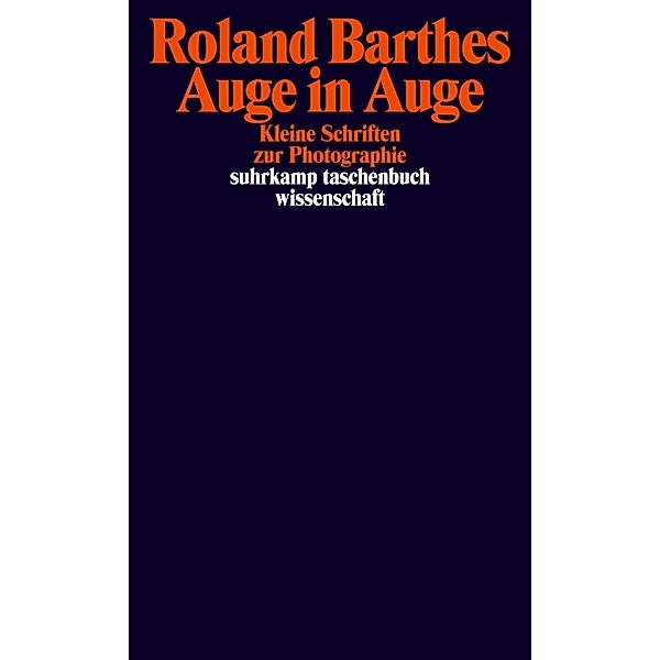 Auge in Auge, Roland Barthes