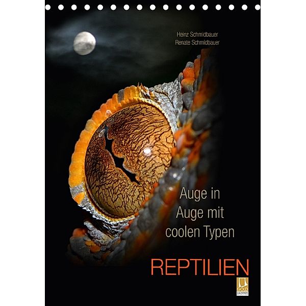 Auge in Auge mit coolen Typen - REPTILIEN (Tischkalender 2018 DIN A5 hoch), Heinz Schmidbauer