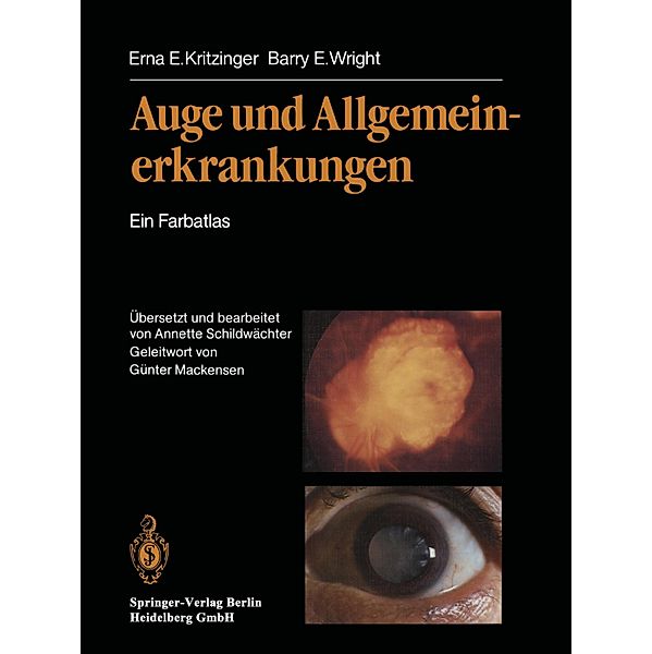 Auge und Allgemeinerkrankungen, Erna E. Kritzinger, Barry E. Wright