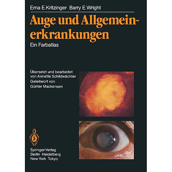 Auge und Allgemeinerkrankungen, Erna E. Kritzinger, Barry E. Wright