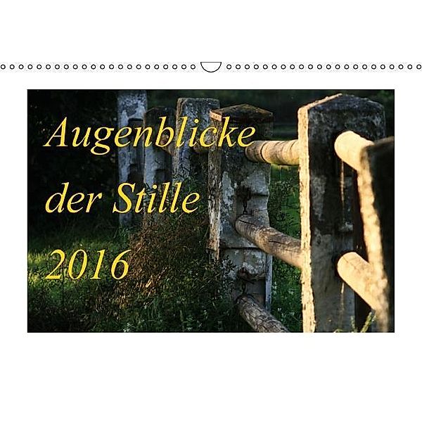 Augenblicke der Stille 2016 (Wandkalender 2016 DIN A3 quer), Heike Loß