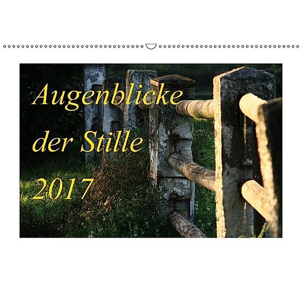 Augenblicke der Stille 2017 (Wandkalender 2017 DIN A2 quer), Heike Loß