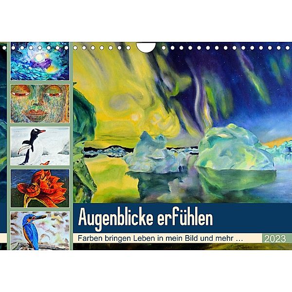 Augenblicke erfühlen (Wandkalender 2023 DIN A4 quer), Ulrike Kröll
