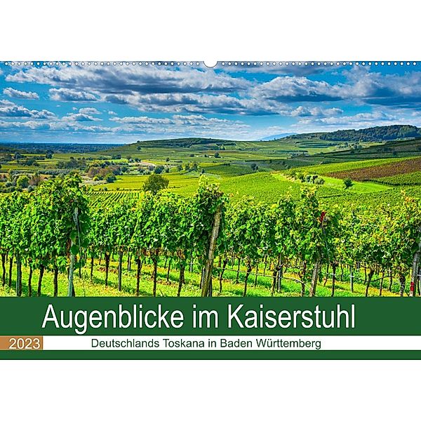 Augenblicke im Kaiserstuhl (Wandkalender 2023 DIN A2 quer), Tanja Voigt