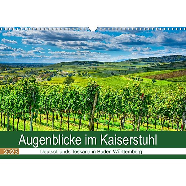 Augenblicke im Kaiserstuhl (Wandkalender 2023 DIN A3 quer), Tanja Voigt