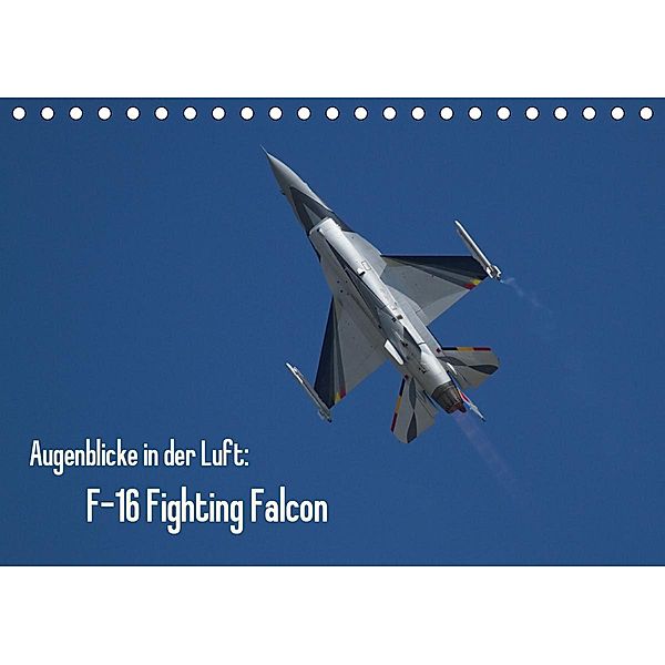 Augenblicke in der Luft: F-16 Fighting Falcon (Tischkalender 2021 DIN A5 quer), Aleksandar Prokic