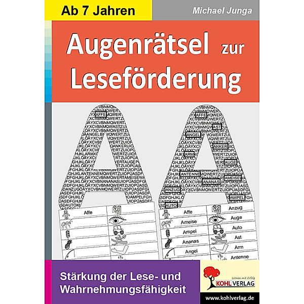 Augenrätsel zur Leseförderung, Michael Junga