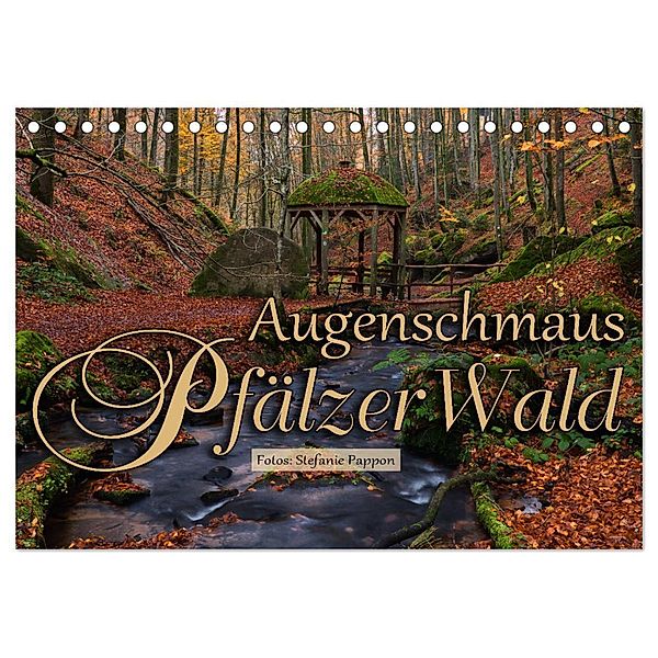 Augenschmaus Pfälzer Wald (Tischkalender 2024 DIN A5 quer), CALVENDO Monatskalender, Stefanie Pappon