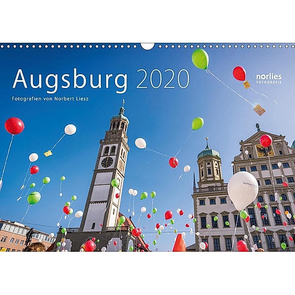Augsburg 2020 (Wandkalender 2020 DIN A3 quer), Norbert Liesz