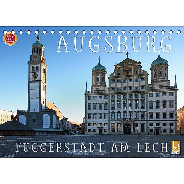 Augsburg - Fuggerstadt am Lech (Tischkalender 2022 DIN A5 quer), Martina Cross