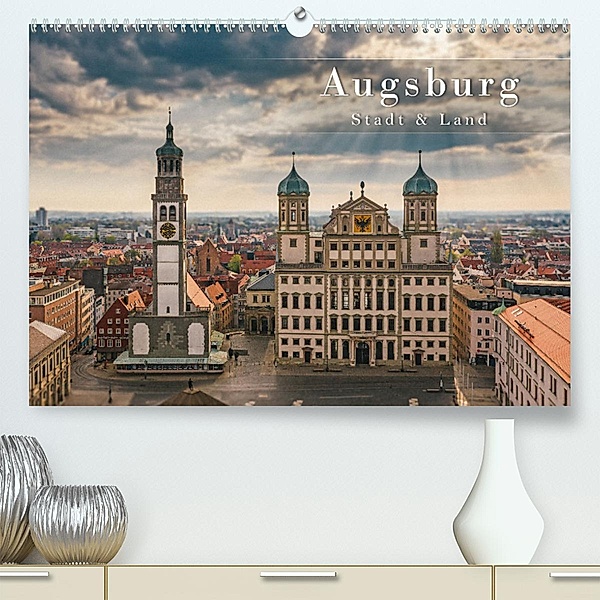 Augsburg - Stadt und Land (Premium, hochwertiger DIN A2 Wandkalender 2023, Kunstdruck in Hochglanz), Patrick Rosyk