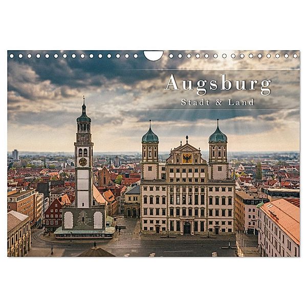 Augsburg - Stadt und Land (Wandkalender 2025 DIN A4 quer), CALVENDO Monatskalender, Calvendo, Patrick Rosyk