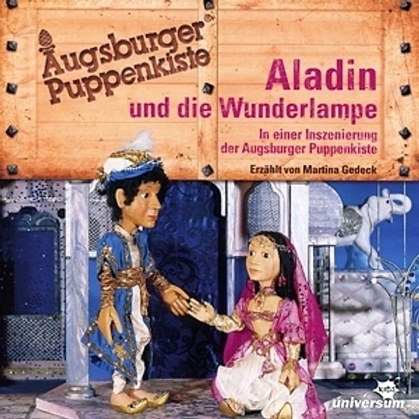 Augsburger Puppenkiste: Aladin Hörspiel, 1 Audio-CD, Diverse Interpreten